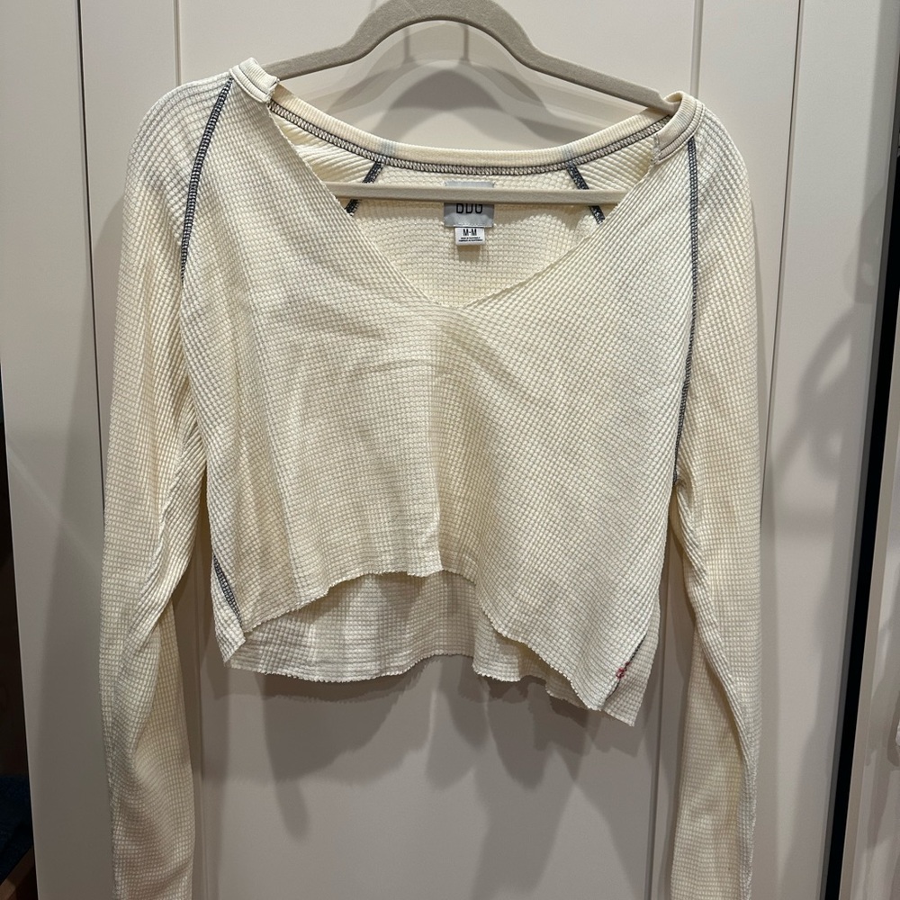 Urban Outfitters long sleeve waffle knit shirt
